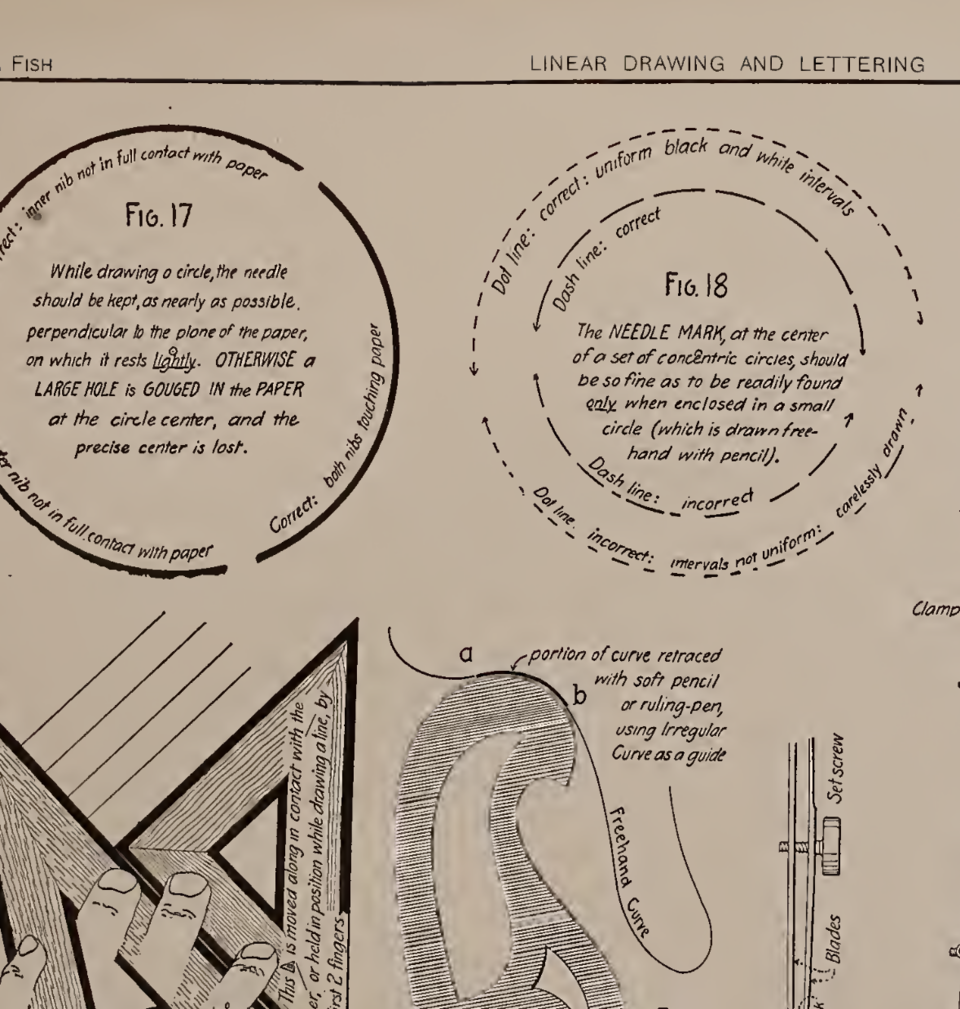 Linear Drawing & Lettering for Beginners (1901)